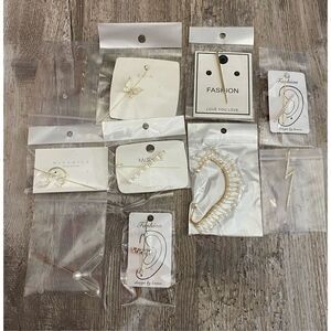 Earring Jewelry Ear Crawler Wrap Hook Gift Set Lot #14